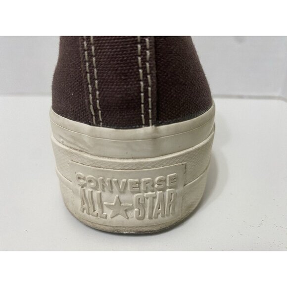 Converse Platform Chuck Taylor All Star High Lift Hearts Womens 6 Brown - Picture 13 of 13